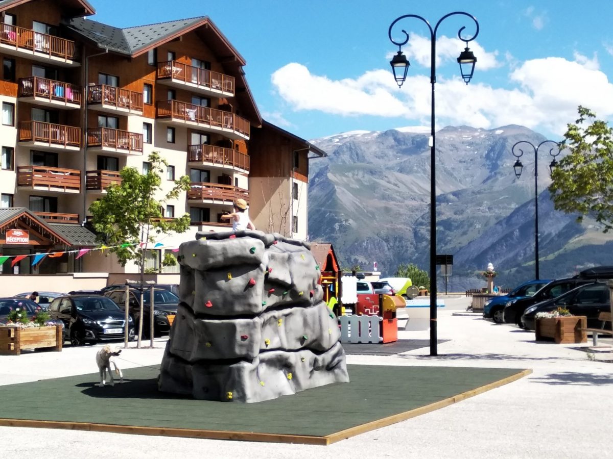 Bloc d'escalade
