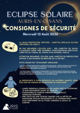 Eclipse solaire et animations nocturnes