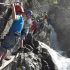 Via ferrata en Oisans avec Christelle Morin
