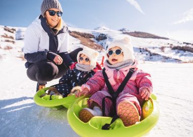 Zone de luge sur neige – 3200m