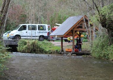 Descente de la Rive en canoë