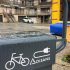 Borne de recharge pour vélo électriques – Place des Orgières