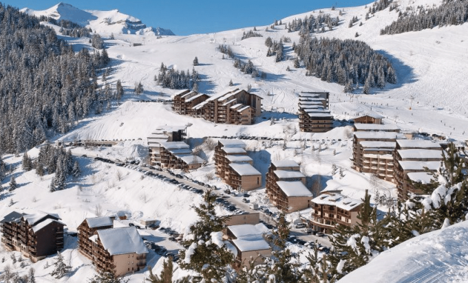La station d&rsquo;Auris l&rsquo;hiver – App L&rsquo;Etendard B505