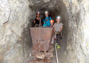 Le petit parcours des mines en via cordata – Odile Martin Cocher – Aventure Verticale La Meije