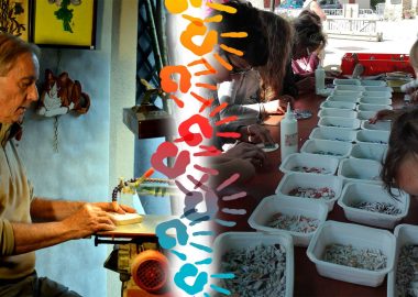Ateliers d&rsquo;activités tout en mosaïque et chantournage à domicile