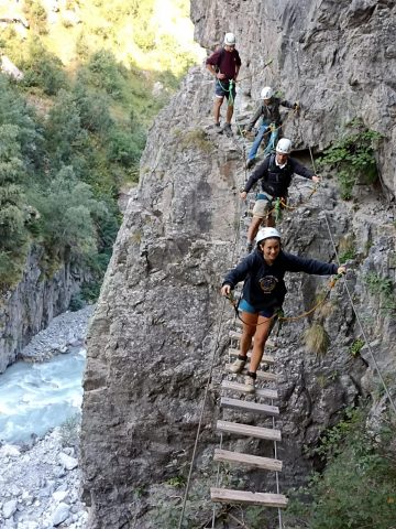 Via Ferrata de Saint Christophe- Tronçon Sportif_Saint-Christophe-en-Oisans