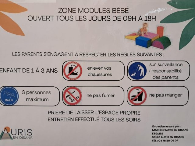 Salle motricité bébé_Auris-en-Oisans