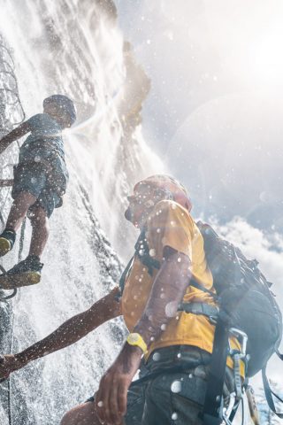 Via Ferrata de la cascade de La Fare