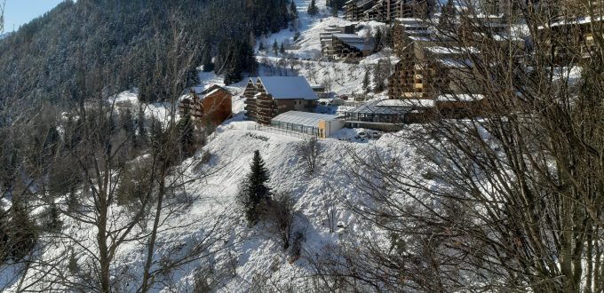 Vue de la Résidence près de la piscine