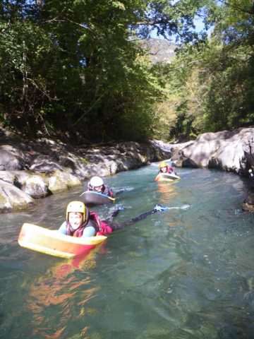 Hydrospeed dans le Veneon