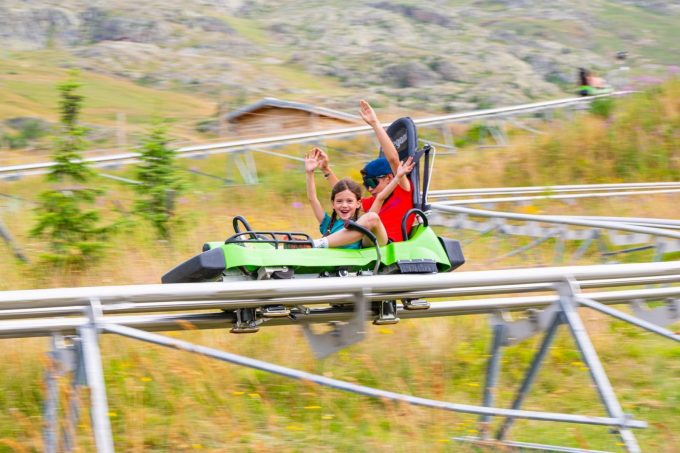 Luge sur rail_Alpe d&rsquo;Huez