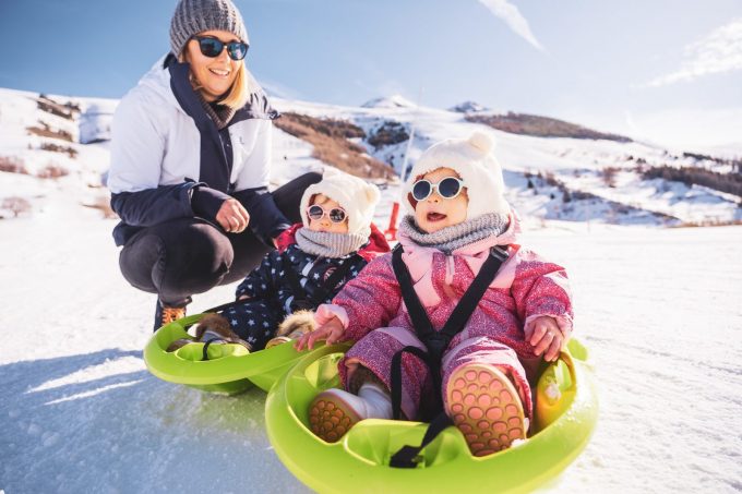 Luge-famille