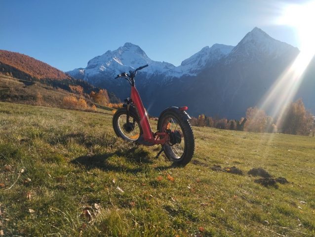 E-Trott Rider : randonnée en trottinette électrique tout terrain_Les Deux Alpes