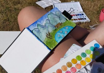 Aquarelle de plein air