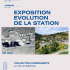 Exposition temporaire – « Évolution de la station »