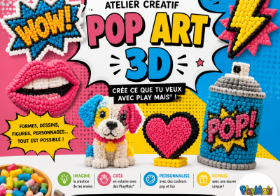 Atelier créatif « Pop art 3D »