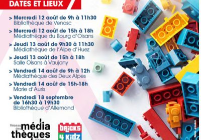 Atelier LEGOS avec BRICKS 4 KIDS