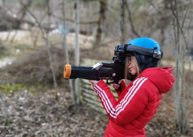 Laser game en forêt