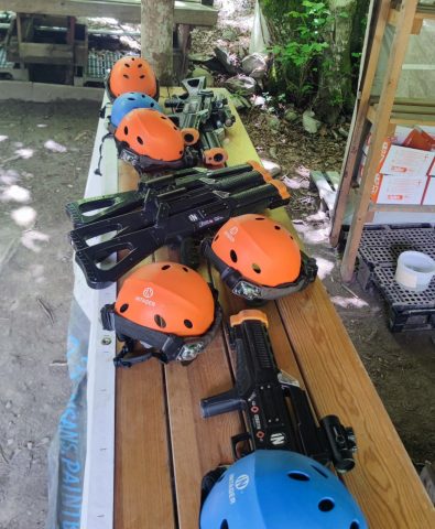 Laser game en forêt_Le Bourg-d&rsquo;Oisans
