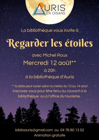 Regarder les étoiles_Auris-en-Oisans