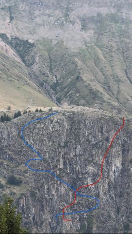 Randonnée vers la Via Ferrata de Pierre Ronde – au départ d&rsquo;Auris-en-Oisans_Auris-en-Oisans