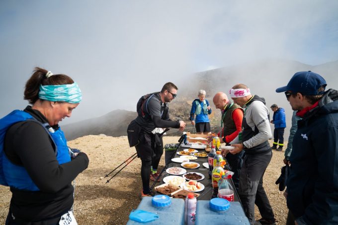Bénévole au ravitaillement aux Deux Alpes