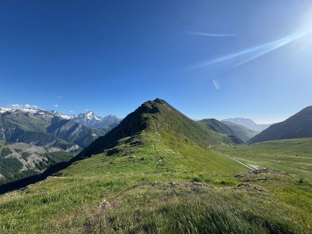 Crête de la Croix de Cassini depuis le col de Sarenne