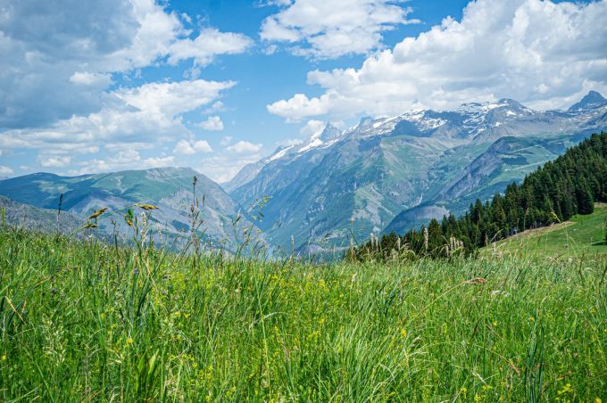 Dans la montée pour les Sures
