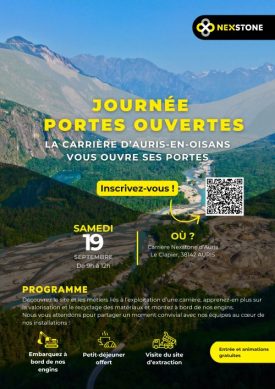 Portes ouvertes de la carrière du Clapier-d&rsquo;Auris – Journées du Patrimoine