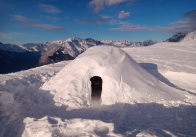 Randonnée gouter à l&rsquo;igloo