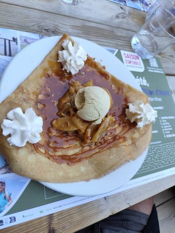 Crepe tatin