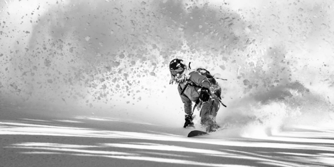 Pow pow splitboard Safari