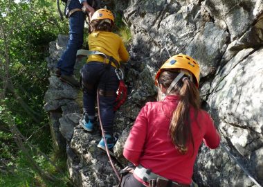 Via-ferrata de Saint-Christophe-en-Oisans – Tronçon 2
